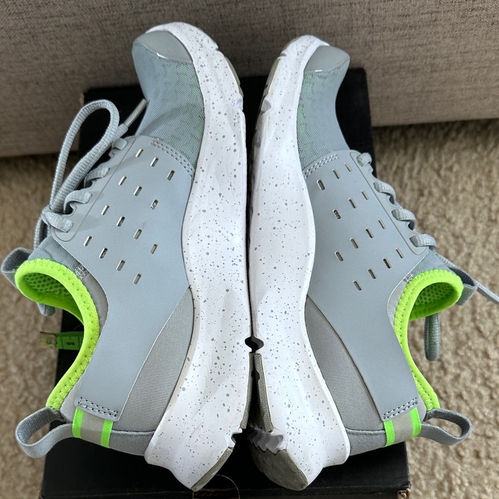 Under Armour Women’s Sneakers - Gray and Neon Green - Picture 4 of 7